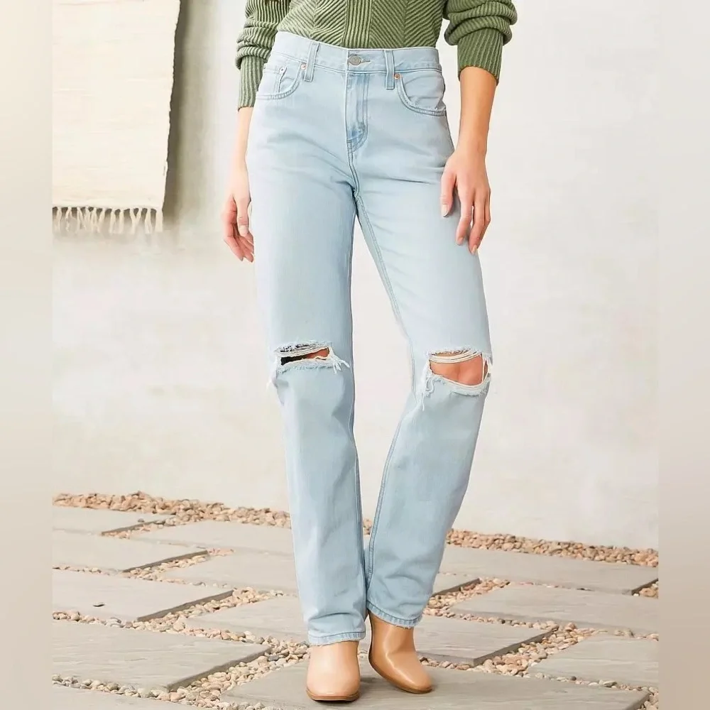 Levi’s Women Low Pro Straight Jeans - Picture 2 of 11